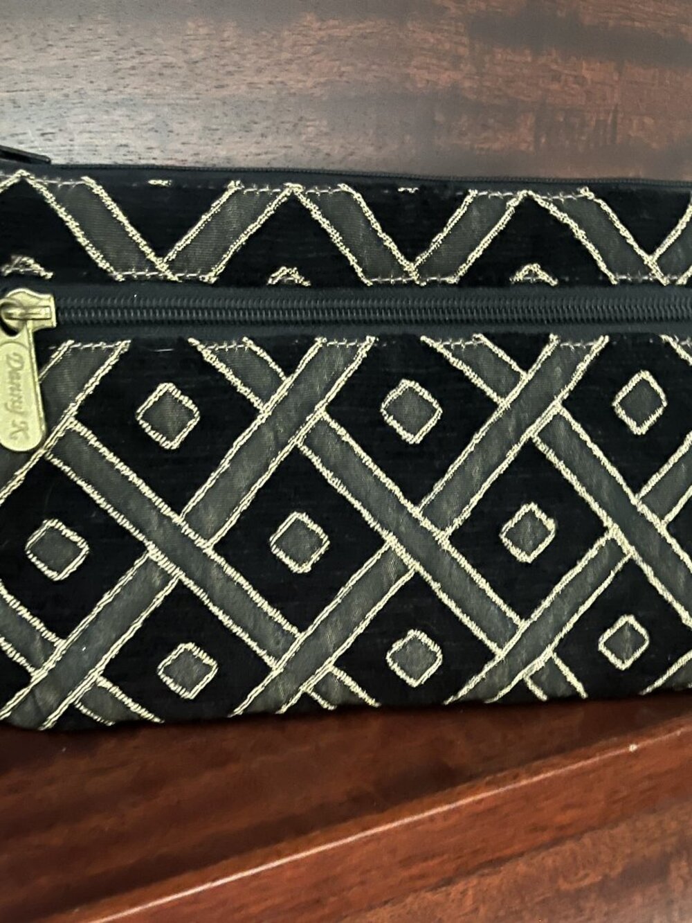 Danny K Beverly Hills Tapestry Cosmetic Bag